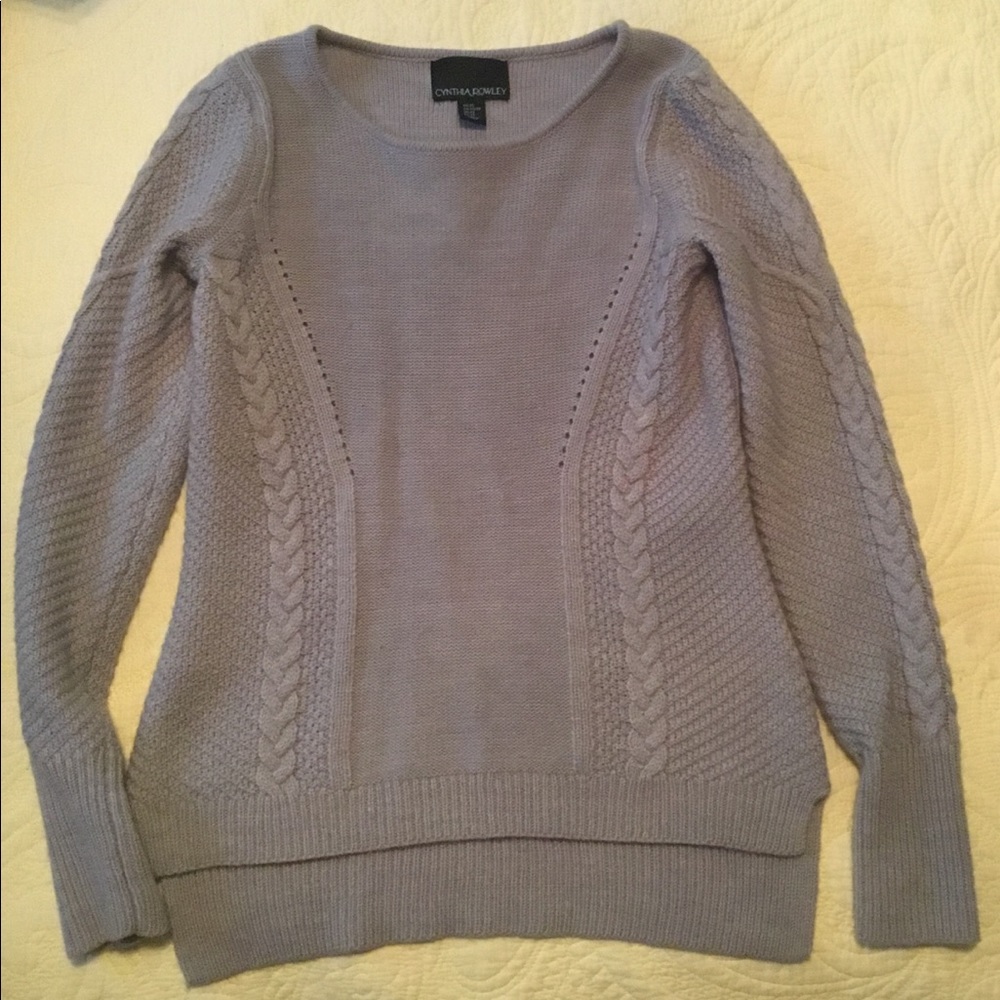 Cynthia Rowley Grey Sweater
